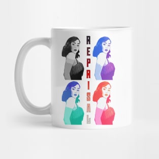 reprisal tv series Madison Davenport as Meredith fan works graphic design by ironpalette Mug